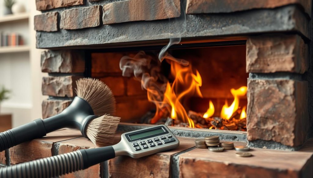 chimney cleaning cost