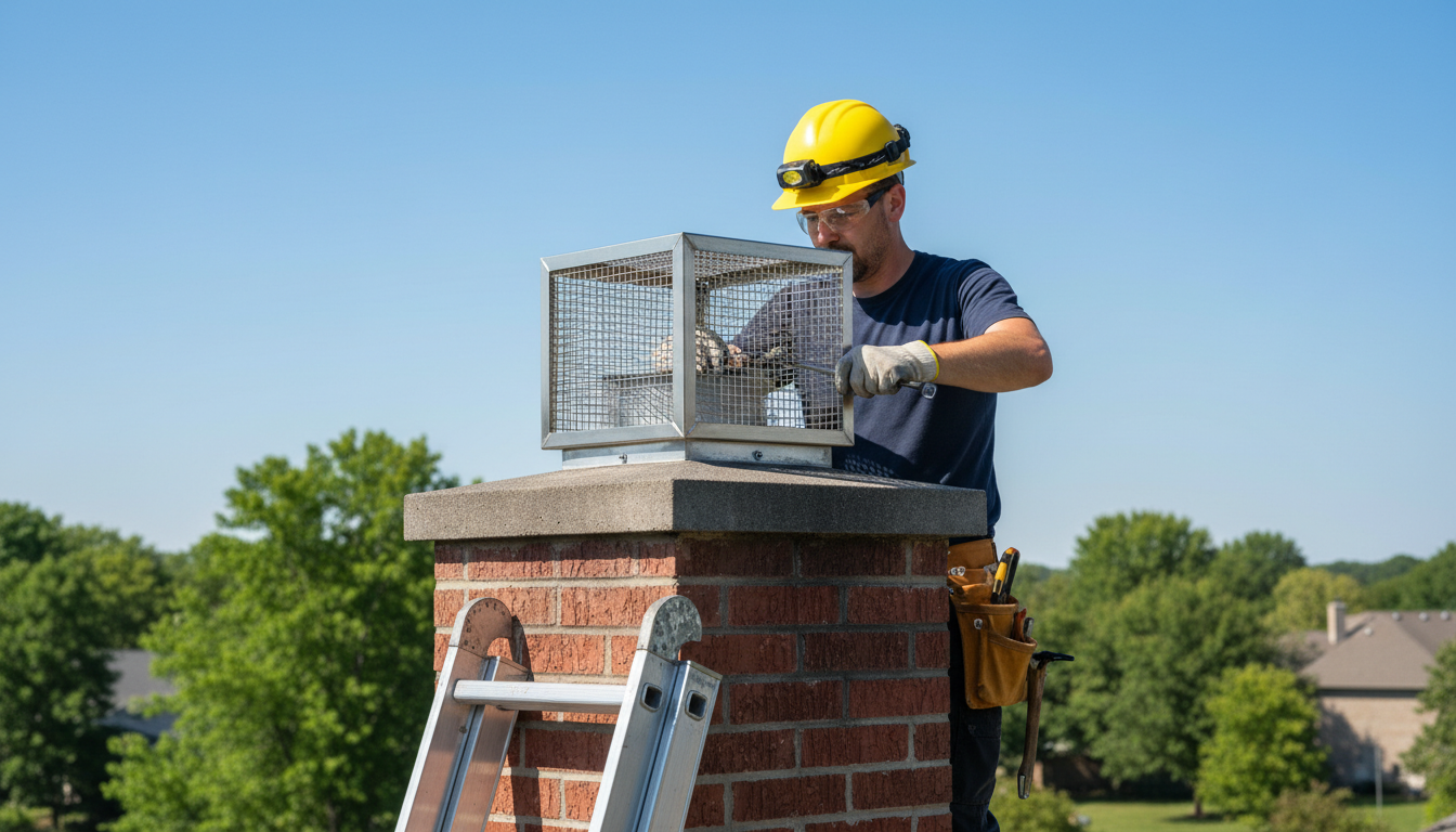 Reliable Chimney Spark Arrestor Repair and Install