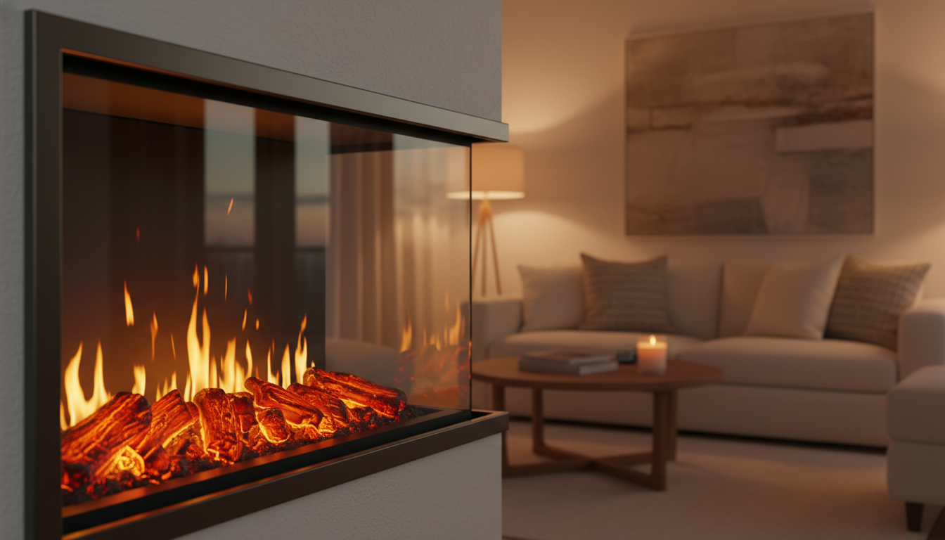 Lifelike Electric Fireplace Embers to Enhance Your Space