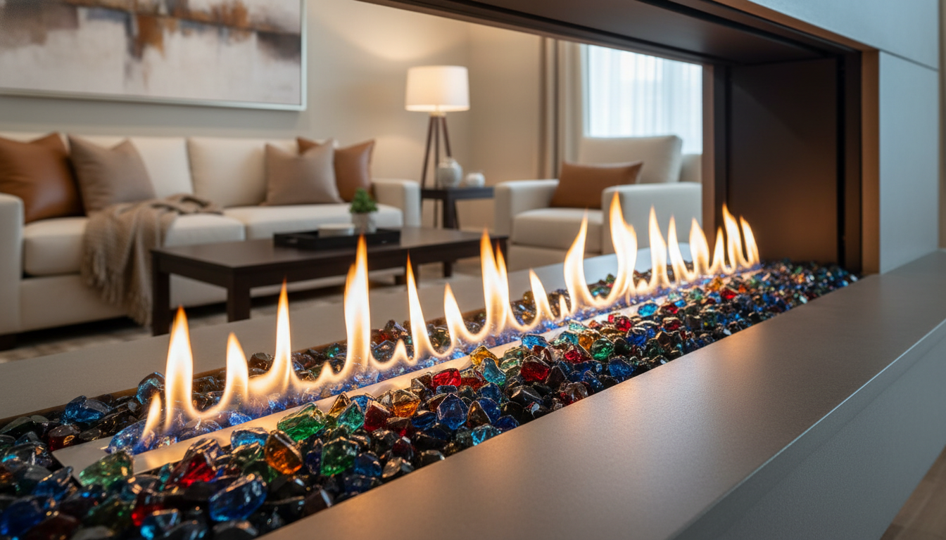 Fireplace Crystals: Add Sparkle to Your Cozy Retreat