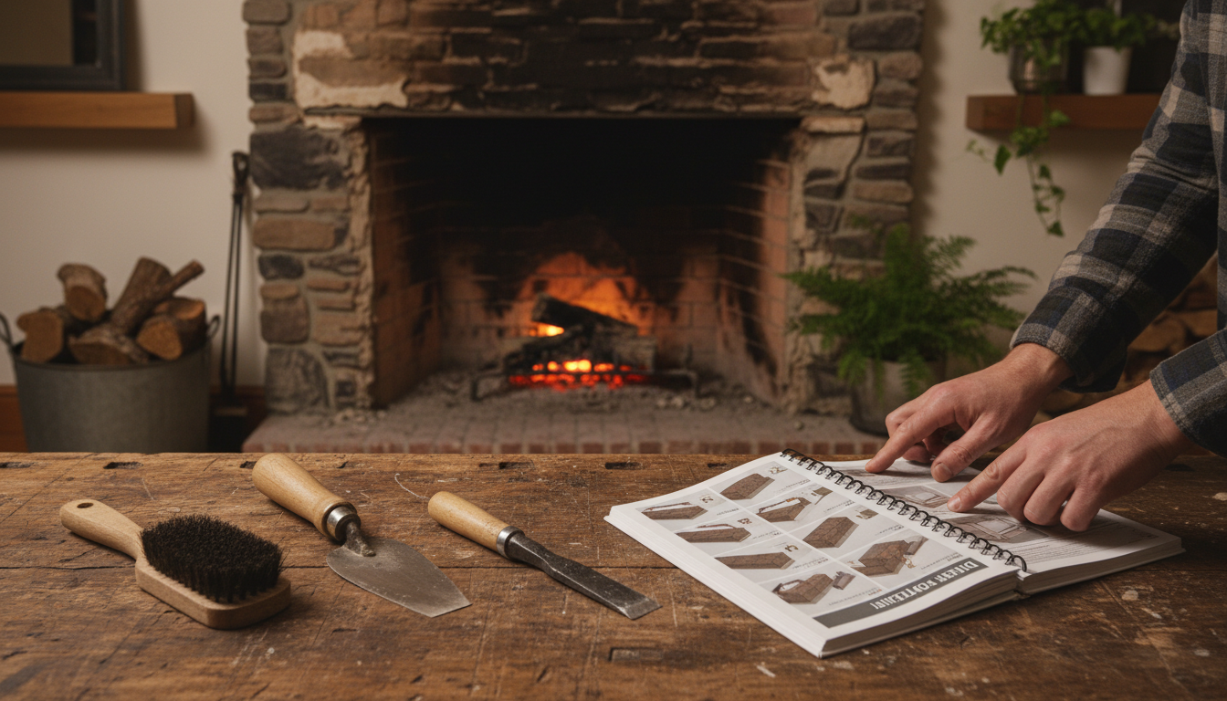 Get Your Fireplace Working Again: DIY Repair Guide