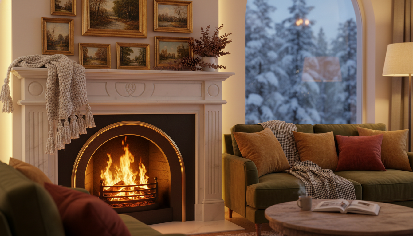Cozy Up with the Napoleon Fireplace